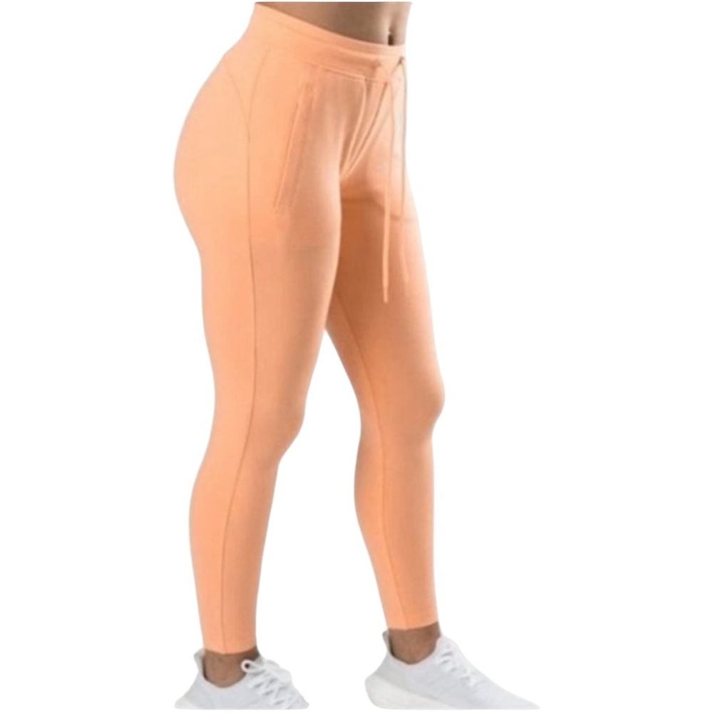 NWOT Alphalete Essential Joggers in Orange Frost Size Small Womens Workout Pants